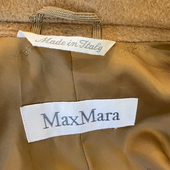 SOLD ‼️ Max Mara Camel Wool Coat - Picture 7 of 7